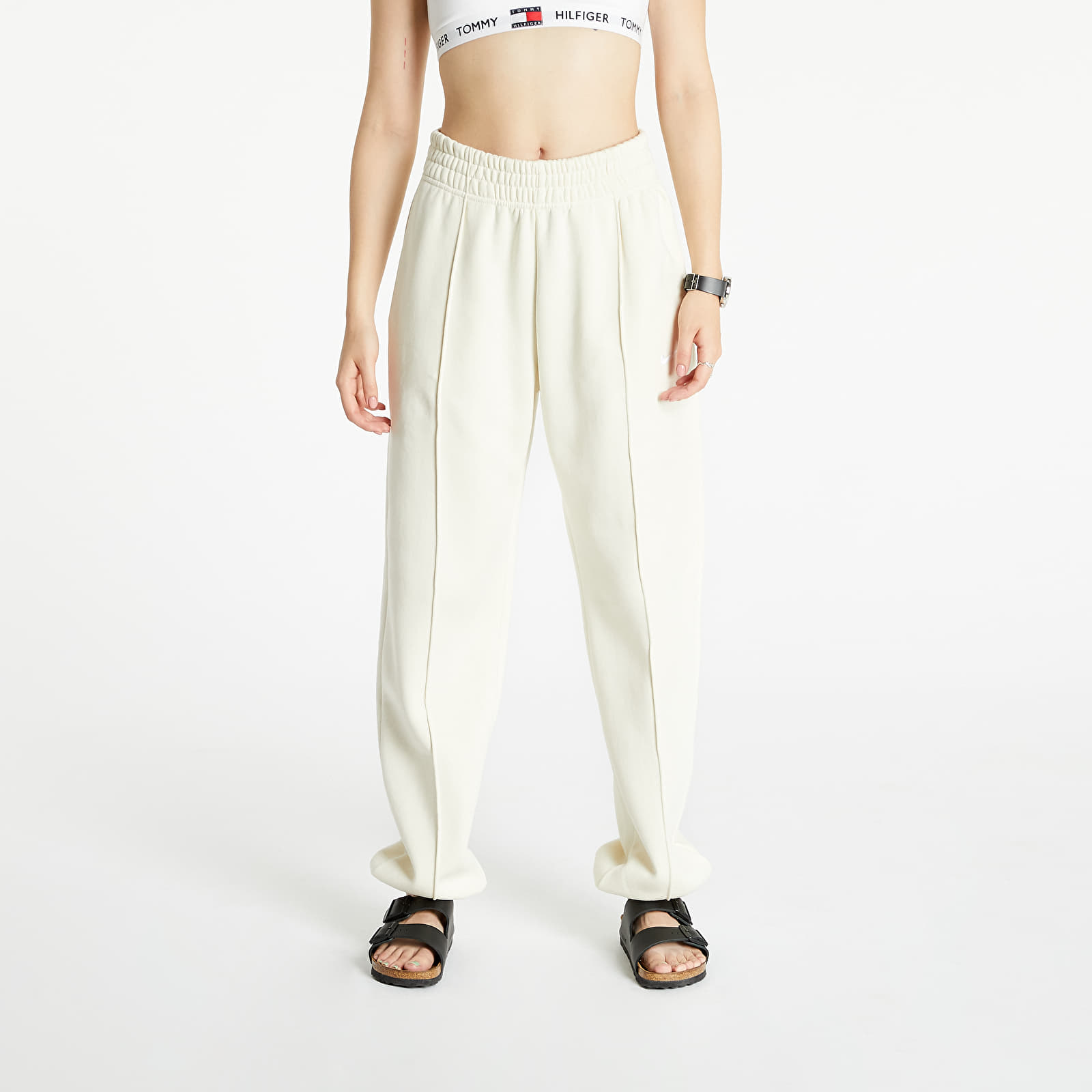 Дънки и панталони Nike Sportswear Essential Women’s Fleece Pants Coconut Milk/ White 803206