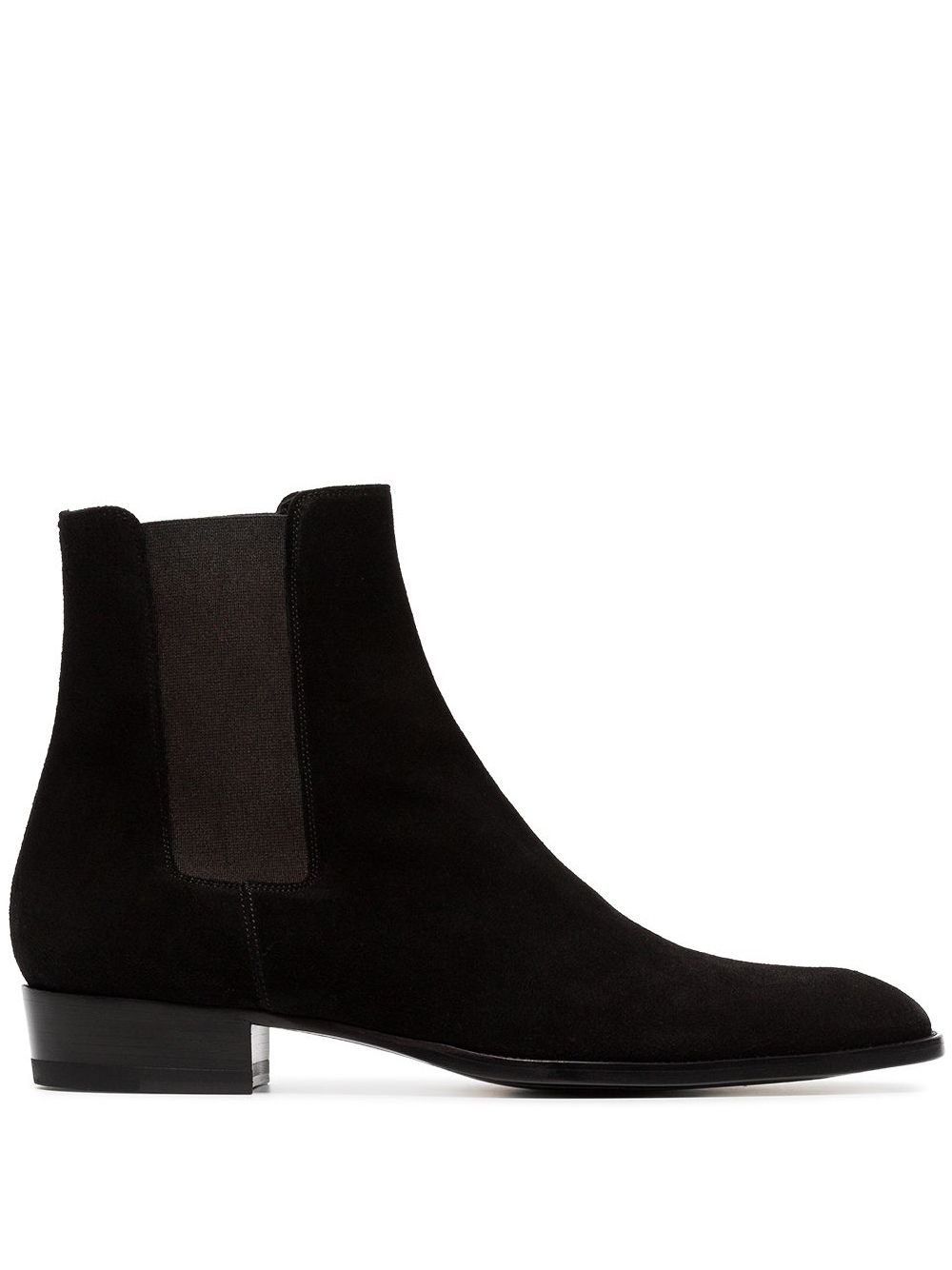 Leather And Suede Boots мъжки обувки Saint Laurent 832615174_40