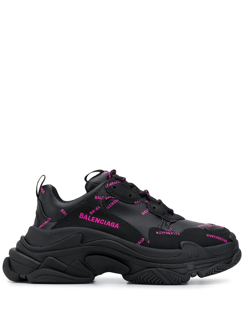 Triple S Leather Sneakers дамски обувки Balenciaga 840703650_39