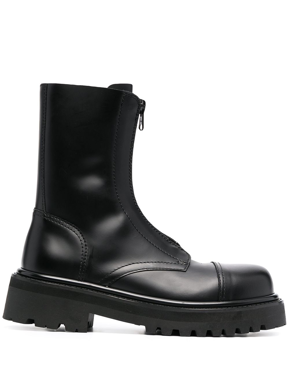 Leather Combat Boots дамски обувки Vetements 841508906_36