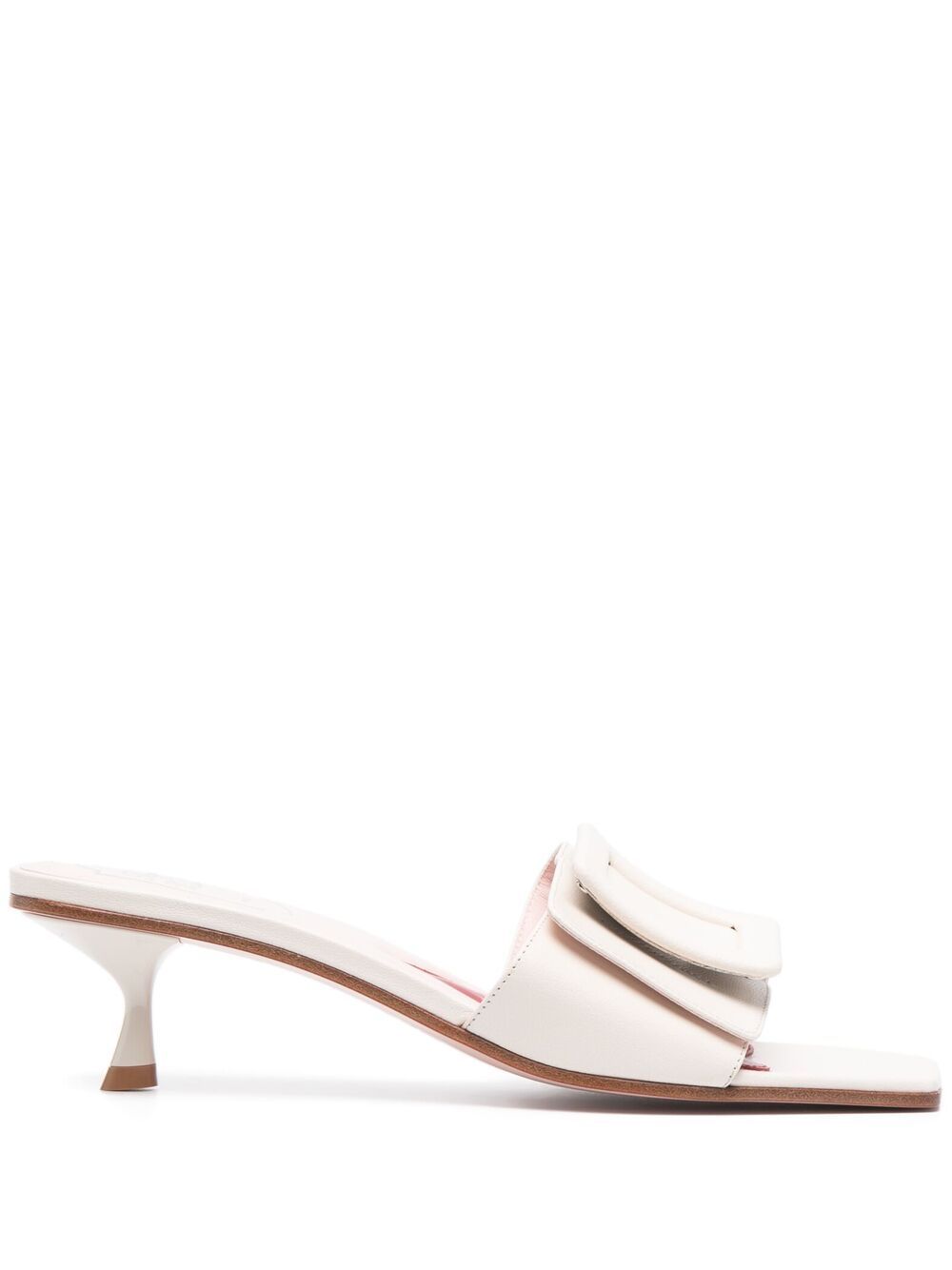 Covedere Buckle Leather Mules дамски обувки Roger Vivier 841924086_35_5