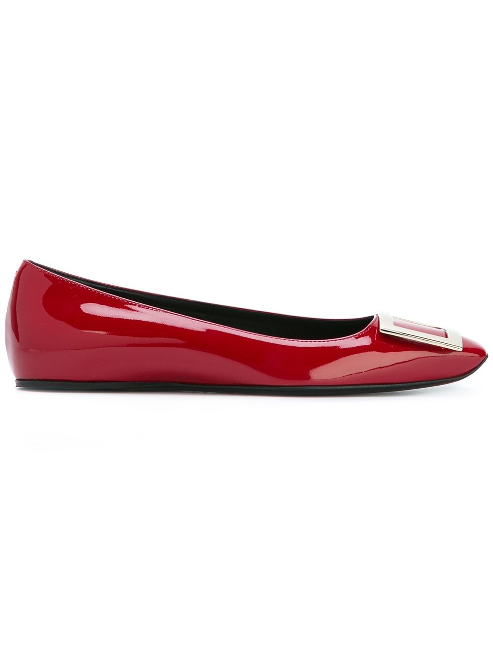 Trompette Patent Leather Ballet Flats дамски обувки Roger Vivier 843789945_35