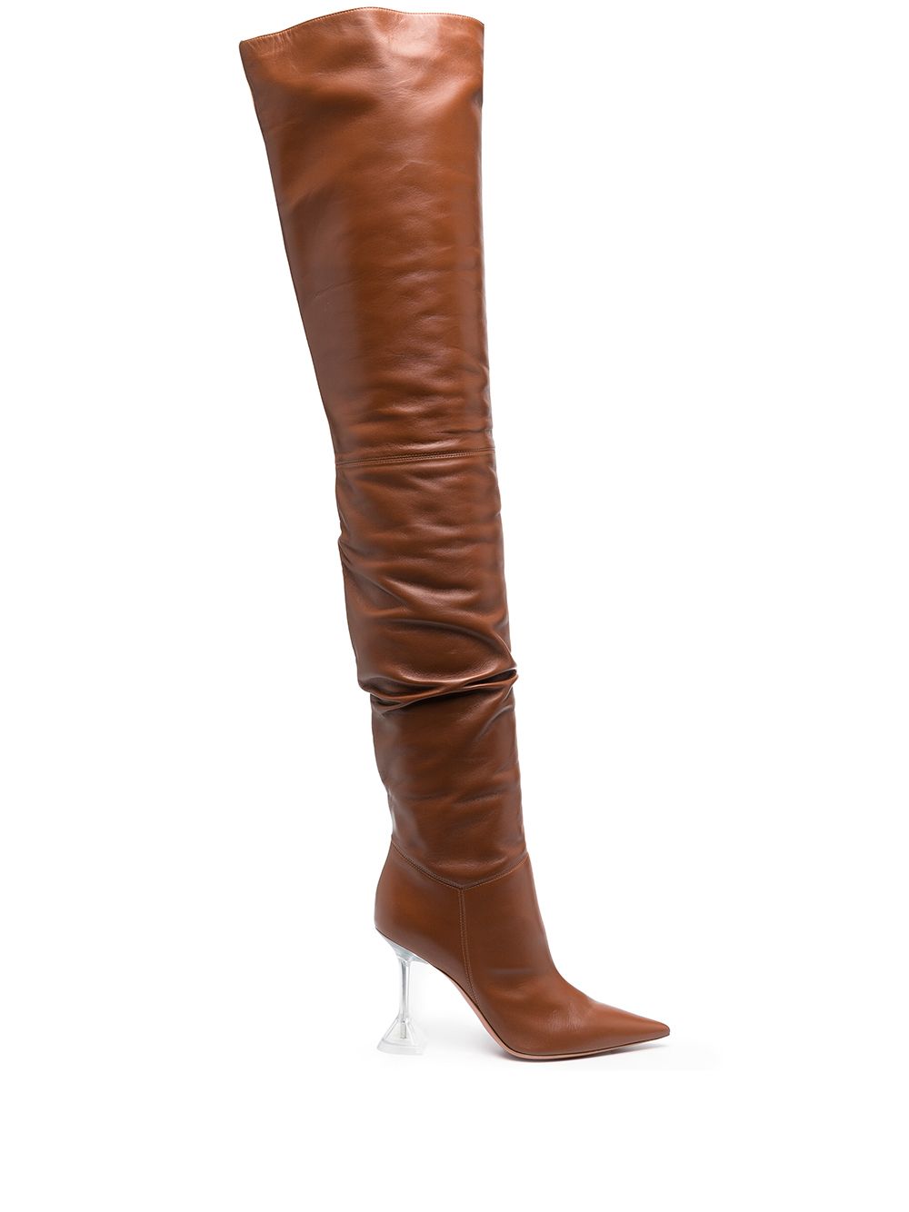 Olivia Leather Boots дамски обувки Amina Muaddi 844347831_37