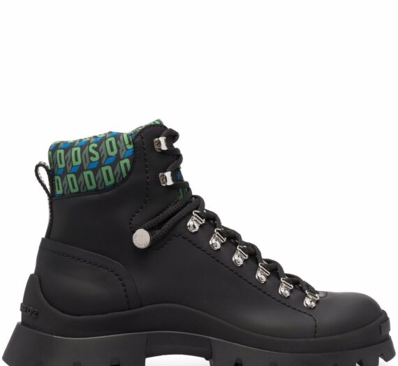 Leather Ankle Boots мъжки обувки Dsquared2 845320936_39