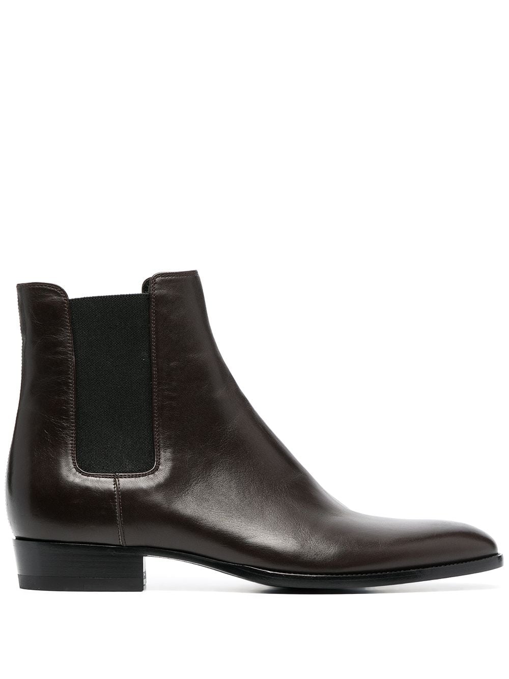 Wyatt Leather Chelsea Boots мъжки обувки Saint Laurent 846072536_41_5