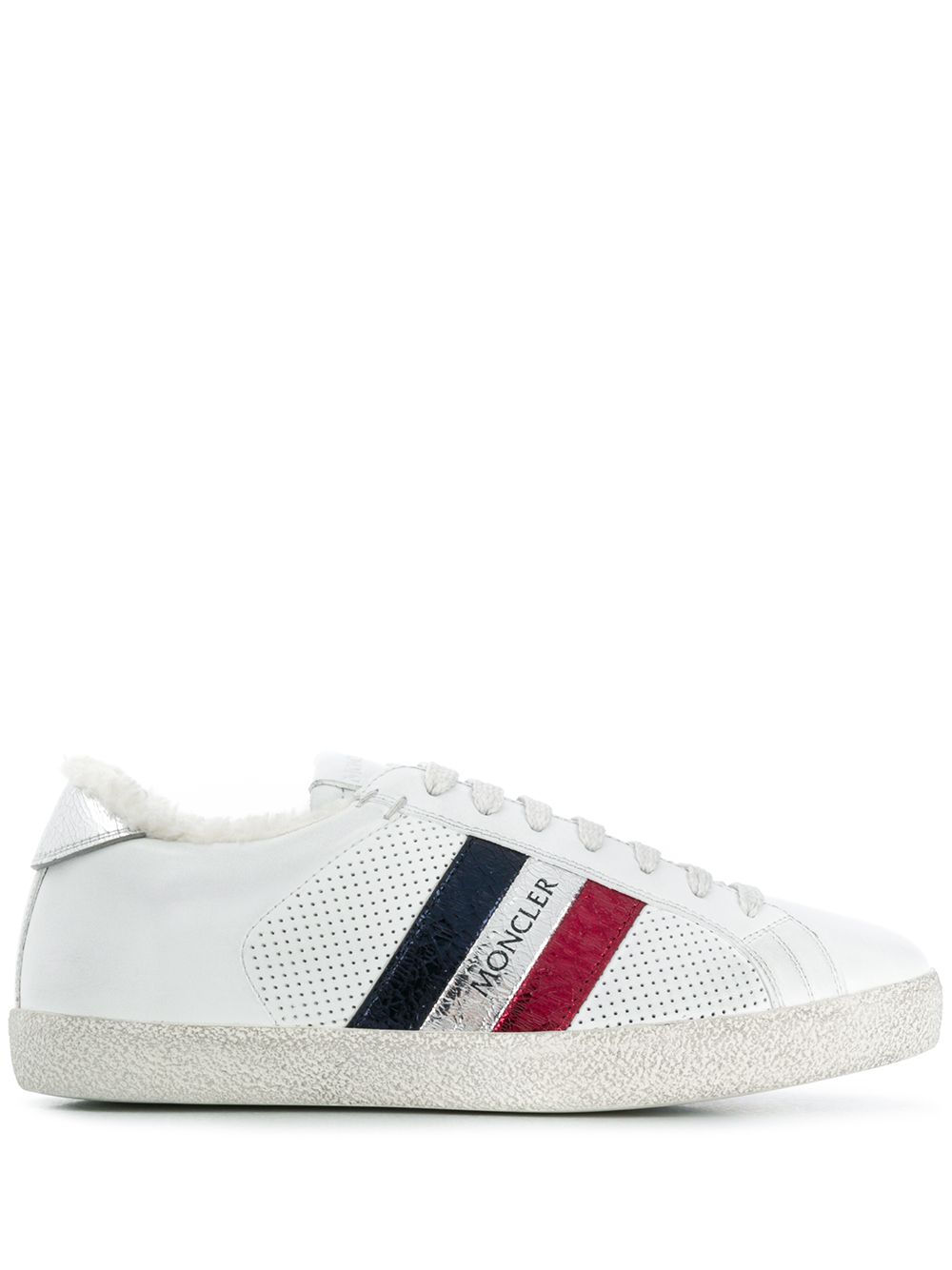 Leather Sneakers дамски обувки Moncler 846099719_36