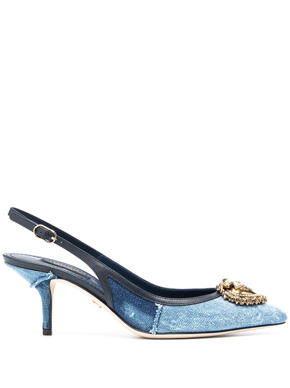 Devotion Denim Slingback Pumps дамски обувки Dolce & Gabbana 846287915_35