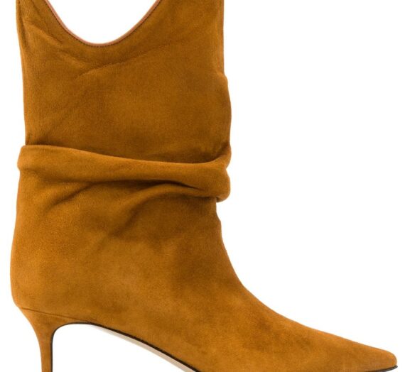 Suede Ankle Boots дамски обувки The Attico 846643344_37_5
