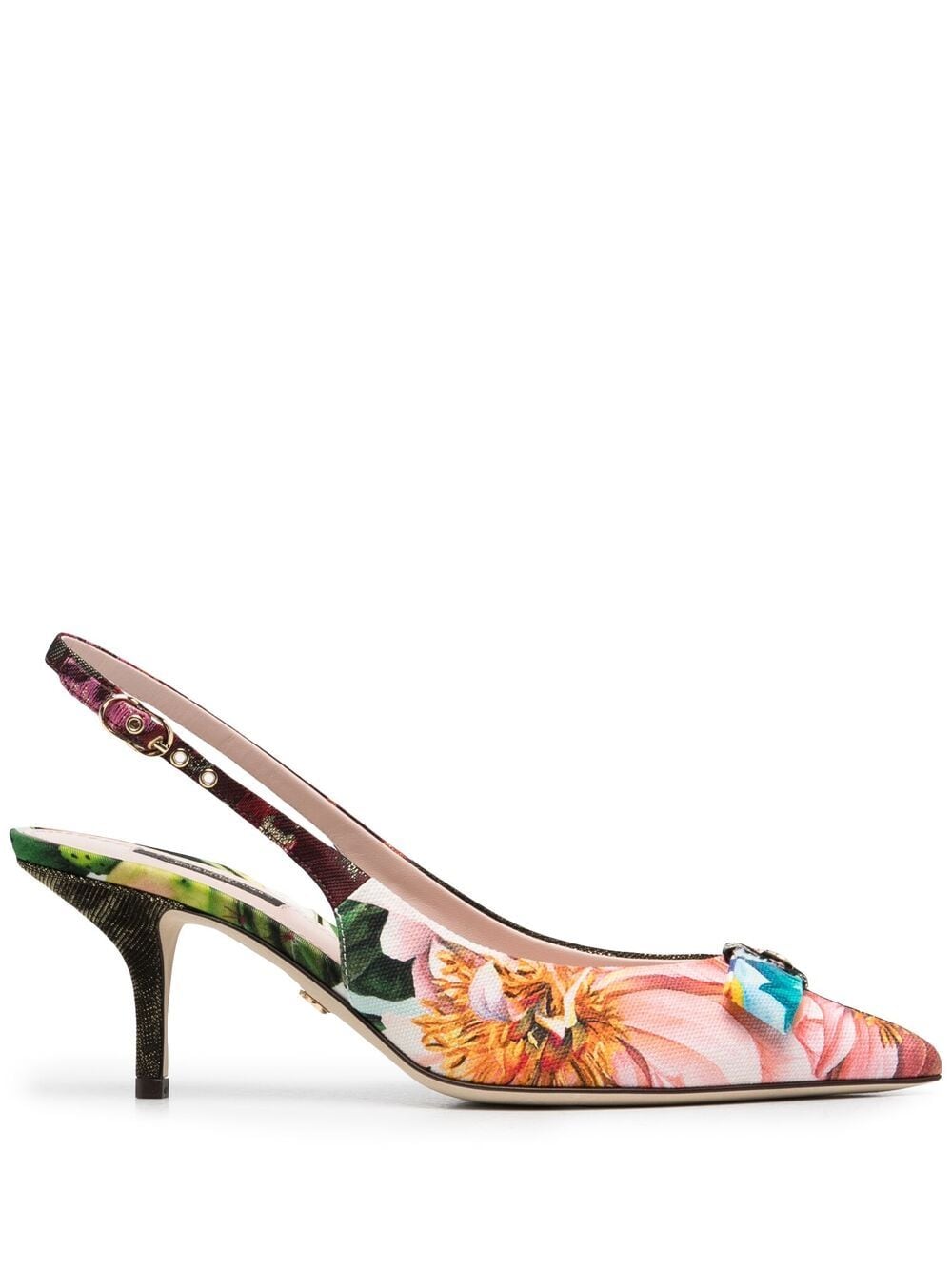 Patchwork Slingback Pumps дамски обувки Dolce & Gabbana 847202444_37_5