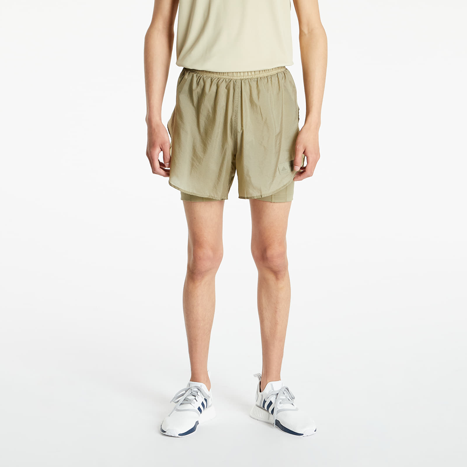 Къси панталони adidas Parley Mission Kit Run for the Oceans Shorts Orbit Green 848341