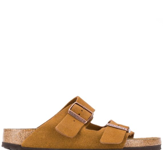 Arizona Suede Leather Sandals мъжки обувки Birkenstock 848379007_42
