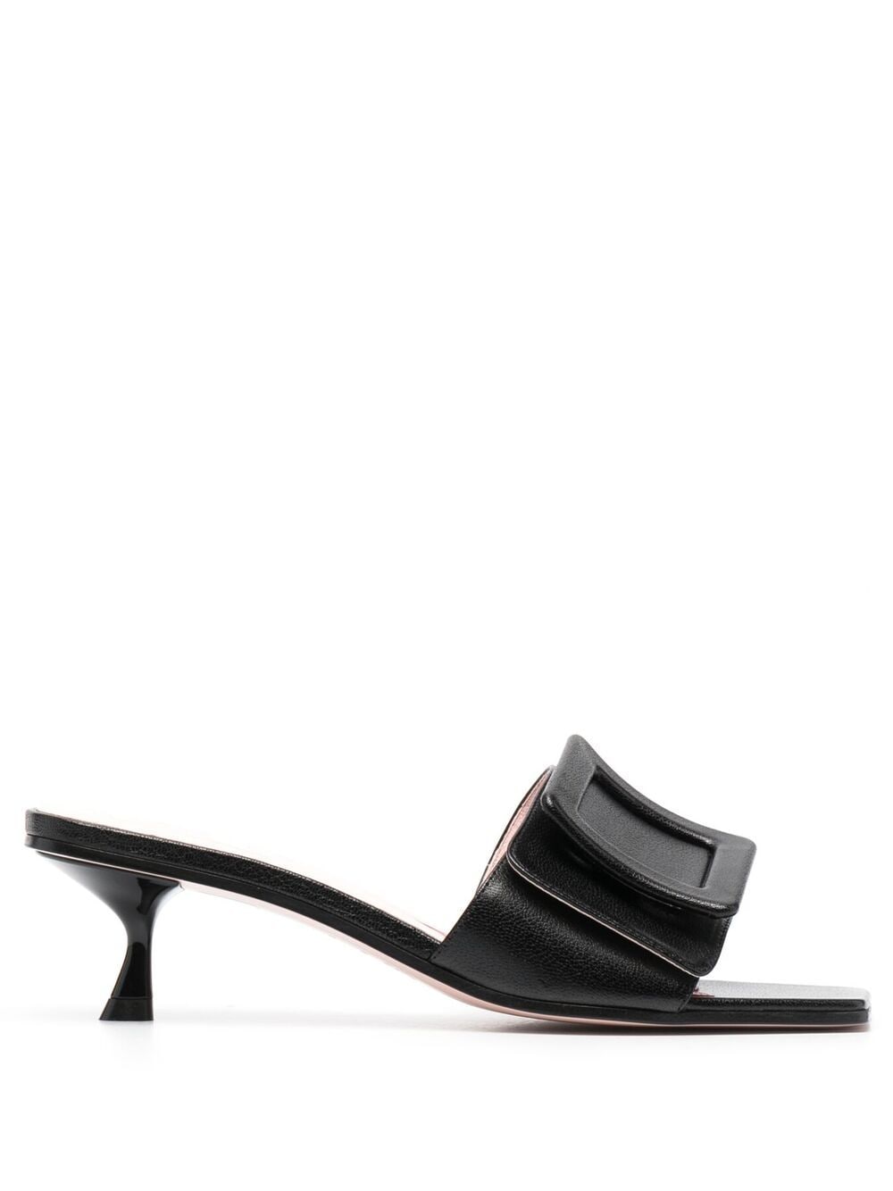 Chips Buckle Leather Mules дамски обувки Roger Vivier 848983507_38_5