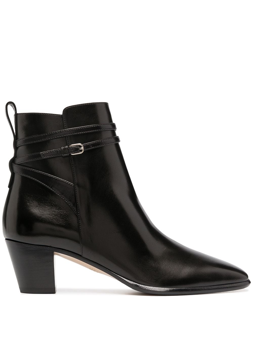 Leather Ankle Boots дамски обувки Francesco Russo 849681639_36