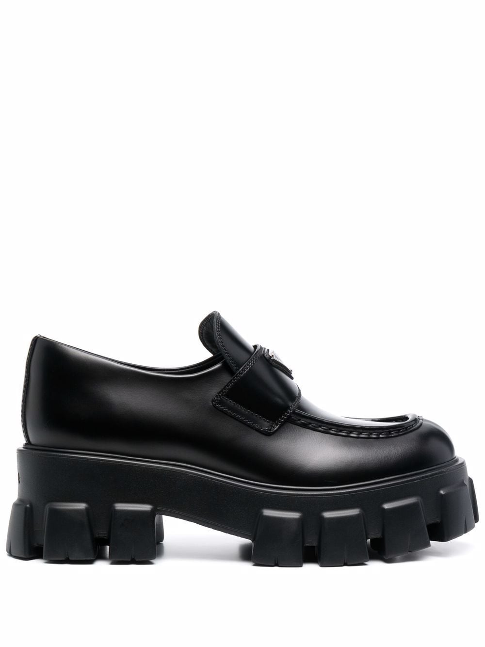 Monolith Leather Chunky Loafers дамски обувки Prada 889356329_39