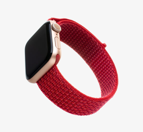 Други аксесоари Apple FIXED Nylon Strap for Apple Watch 44mm/ Watch 42mm Red 893827