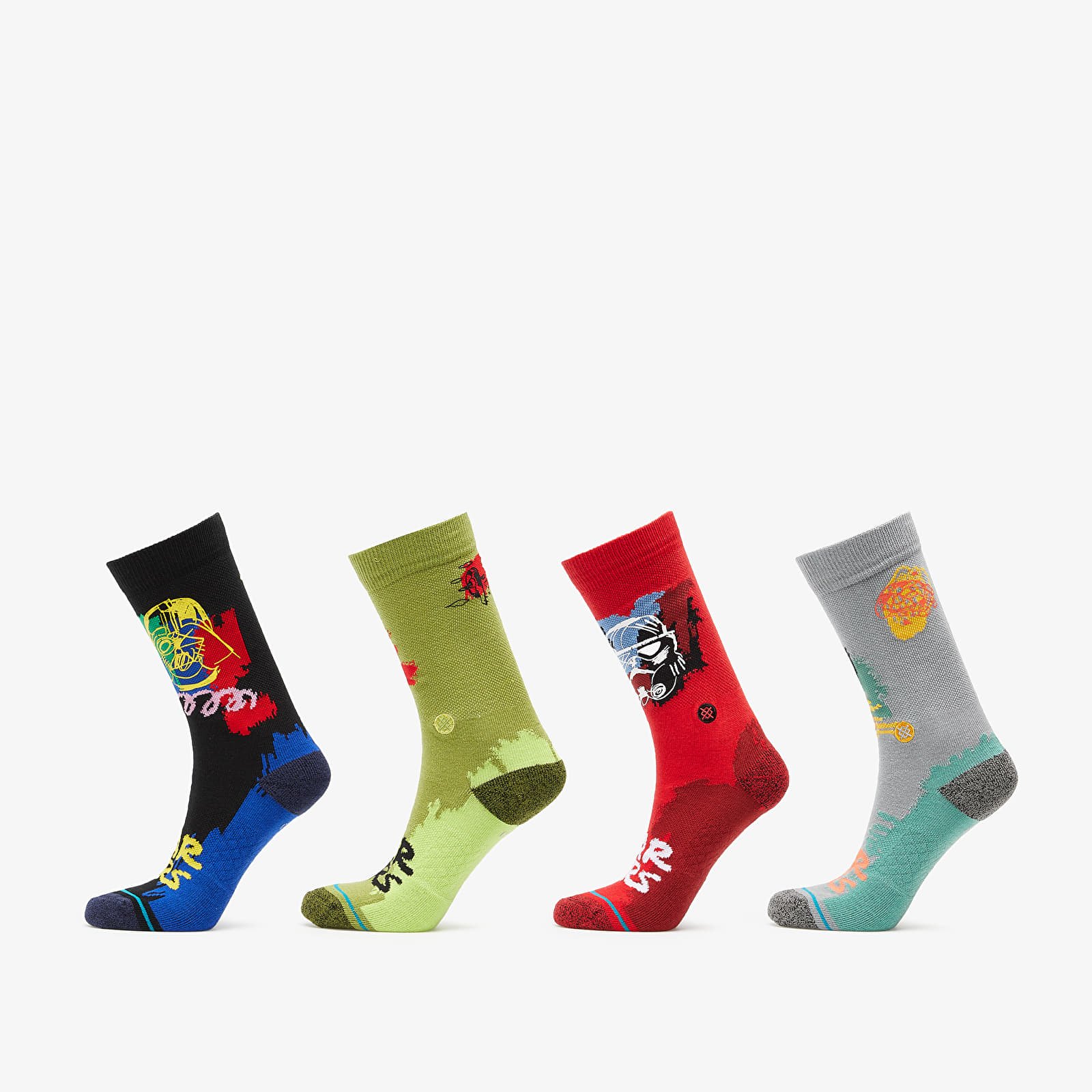 Чорапи Stance Star Wars Buffed 4 Pack Multicolor 893878