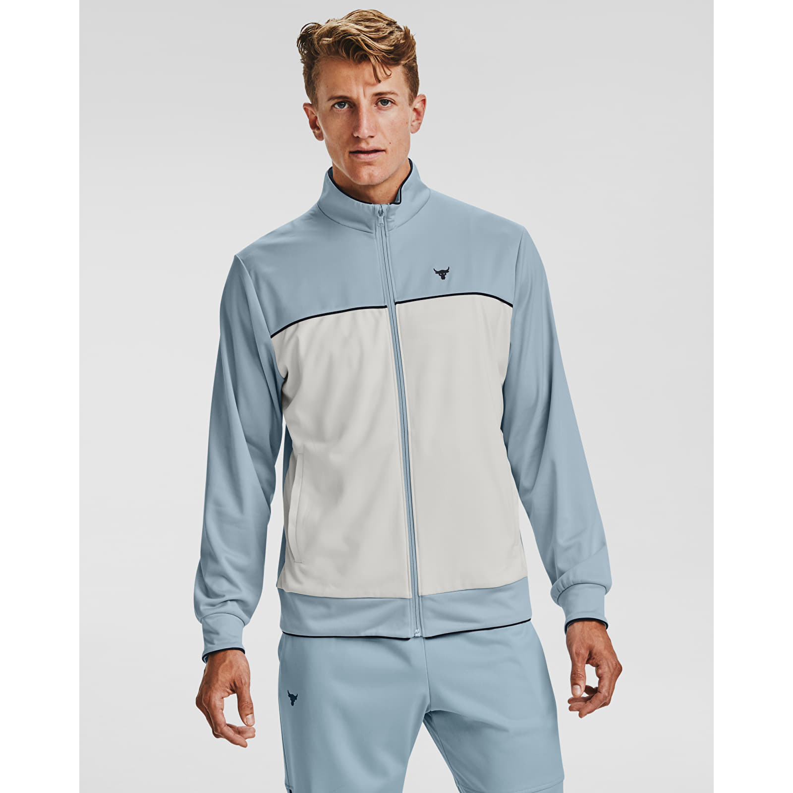 Якета Under Armour Project Rock Knit Track Jacket Blue 905491