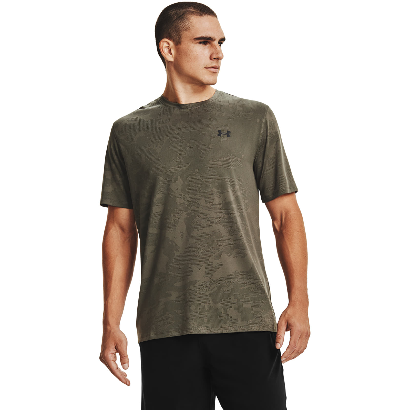 Тениски Under Armour Training Vent Camo Ss Green 907030