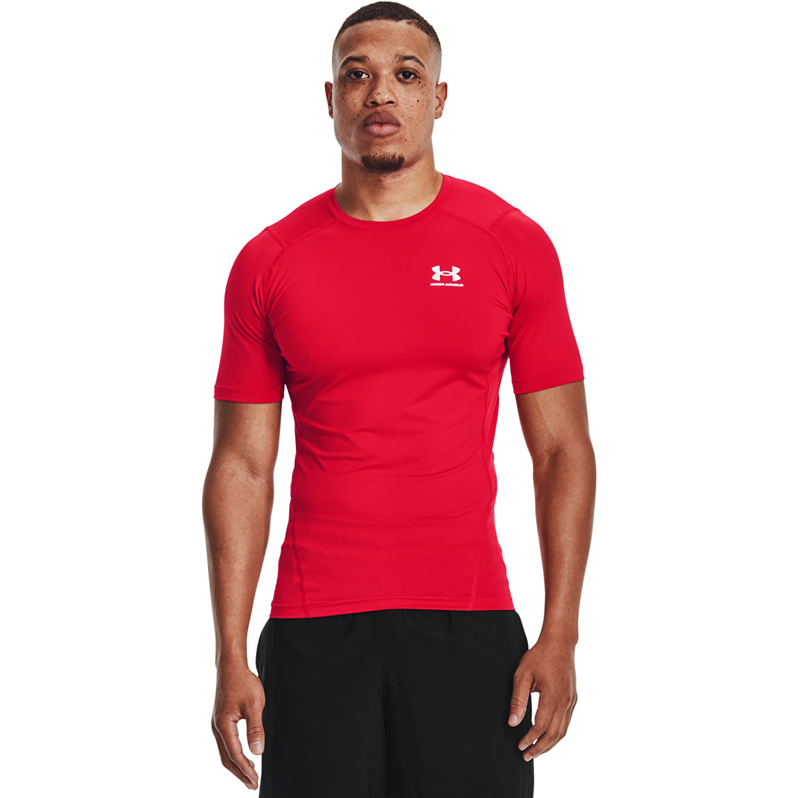 Тениски Under Armour Hg Armour Comp SS Red/ White 907159