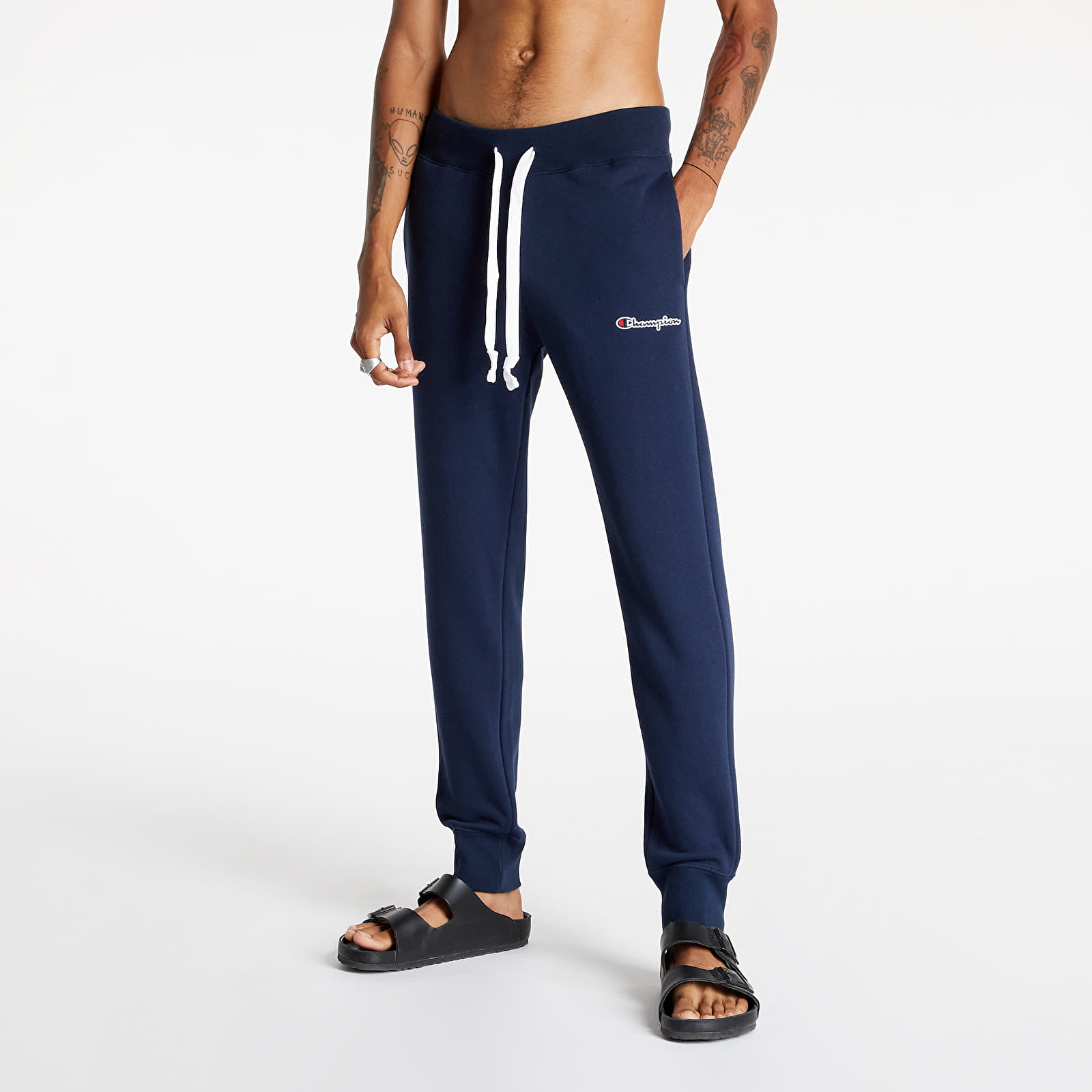 Дънки и панталони Champion Rib Cuff Jogger Pants Navy Blue 1046383
