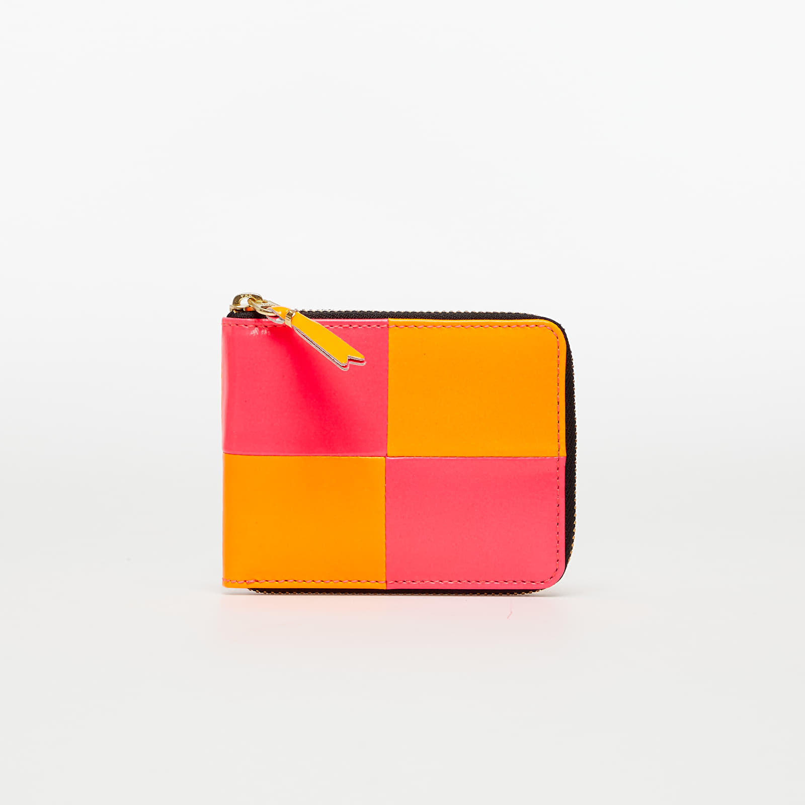 Портфейли Comme des Garçons Fluo Squares Wallet Light Orange/ Pink 1046431