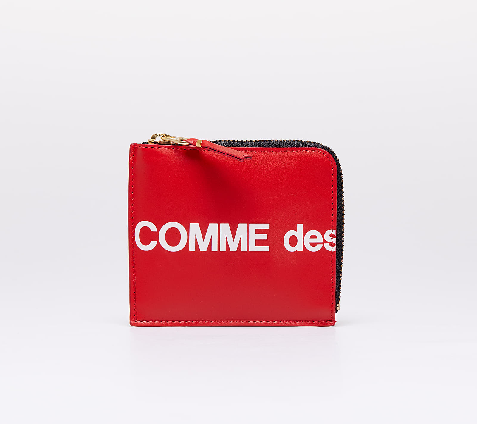 Портфейли Comme des Garçons Huge Logo Wallet Red 303189