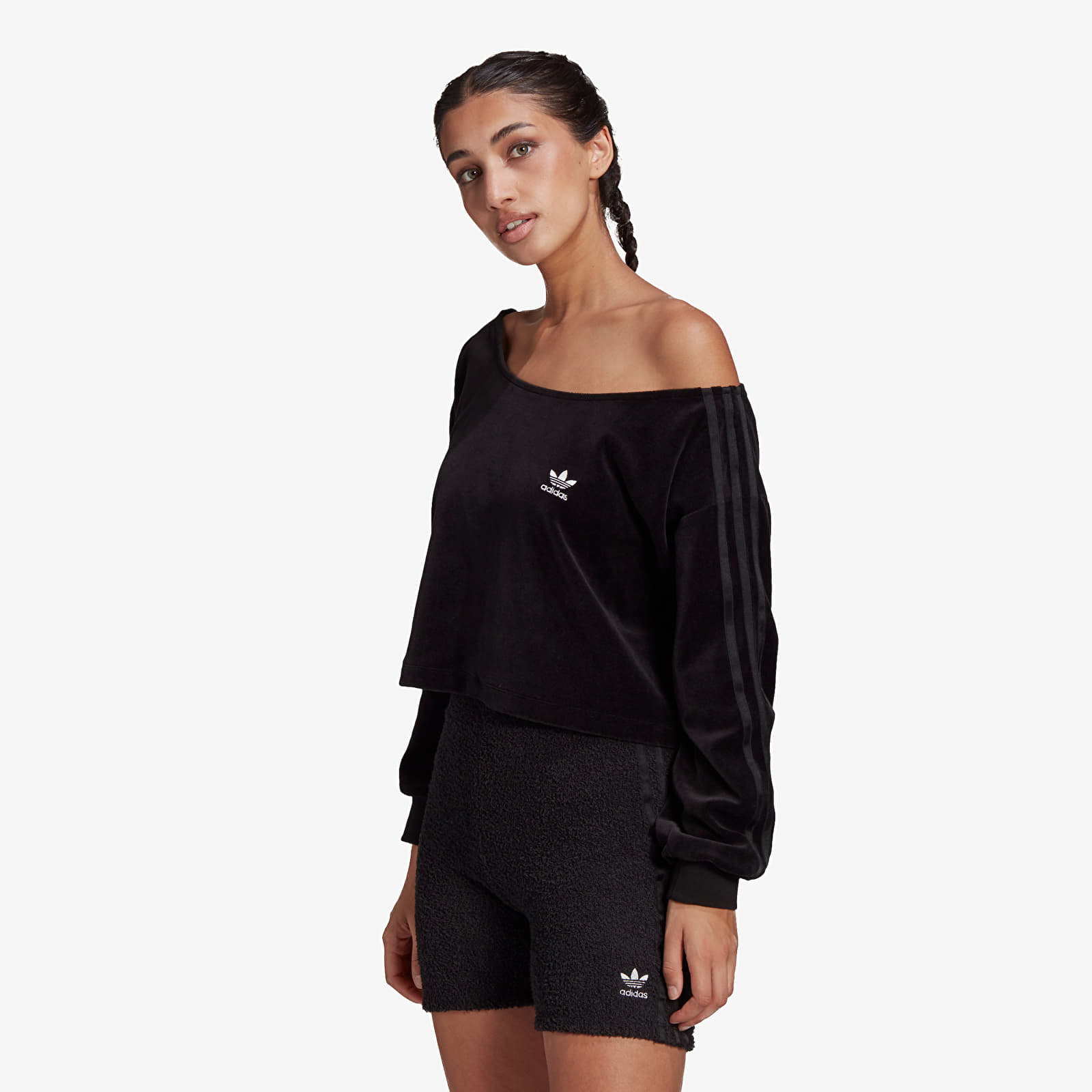 Суичърти adidas Sweater Loungewear Black 523819
