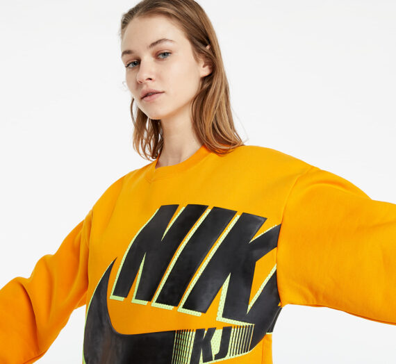 Суичъри и пуловери Nike x Kim Jones Sportswear NRG Am Fleece Crewneck Circuit Orange 684076