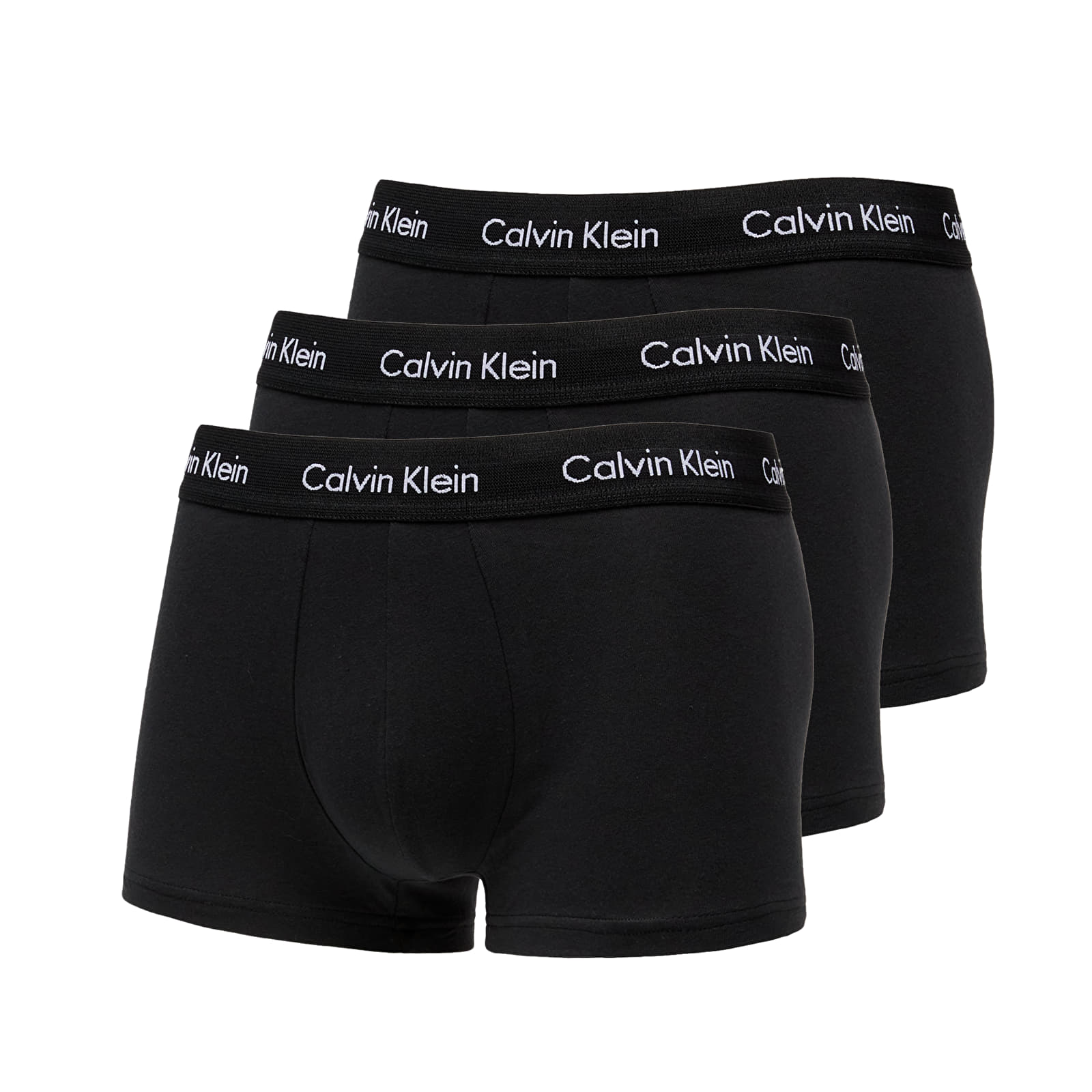 Боксерки Calvin Klein 3 Pack Low Rise Trunks Black 699427