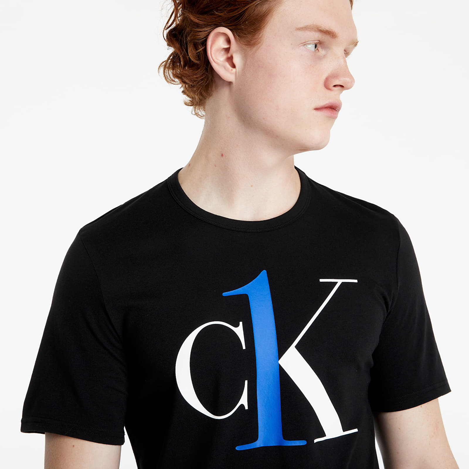Мъжки тениски Calvin Klein Crew Neck Black 752371