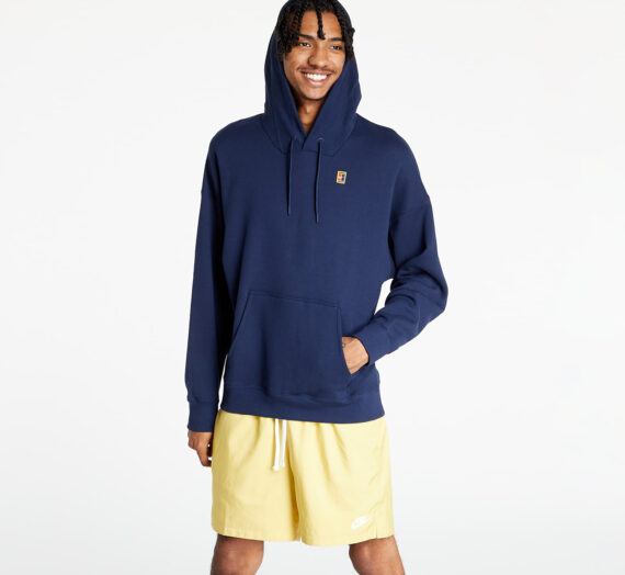Суичъри и пуловери NikeCourt Men’s Fleece Tennis Hoodie Obsidian 802336