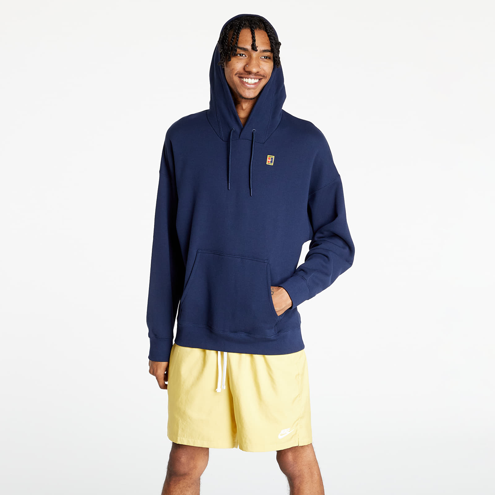 Суичъри и пуловери NikeCourt Men’s Fleece Tennis Hoodie Obsidian 802336