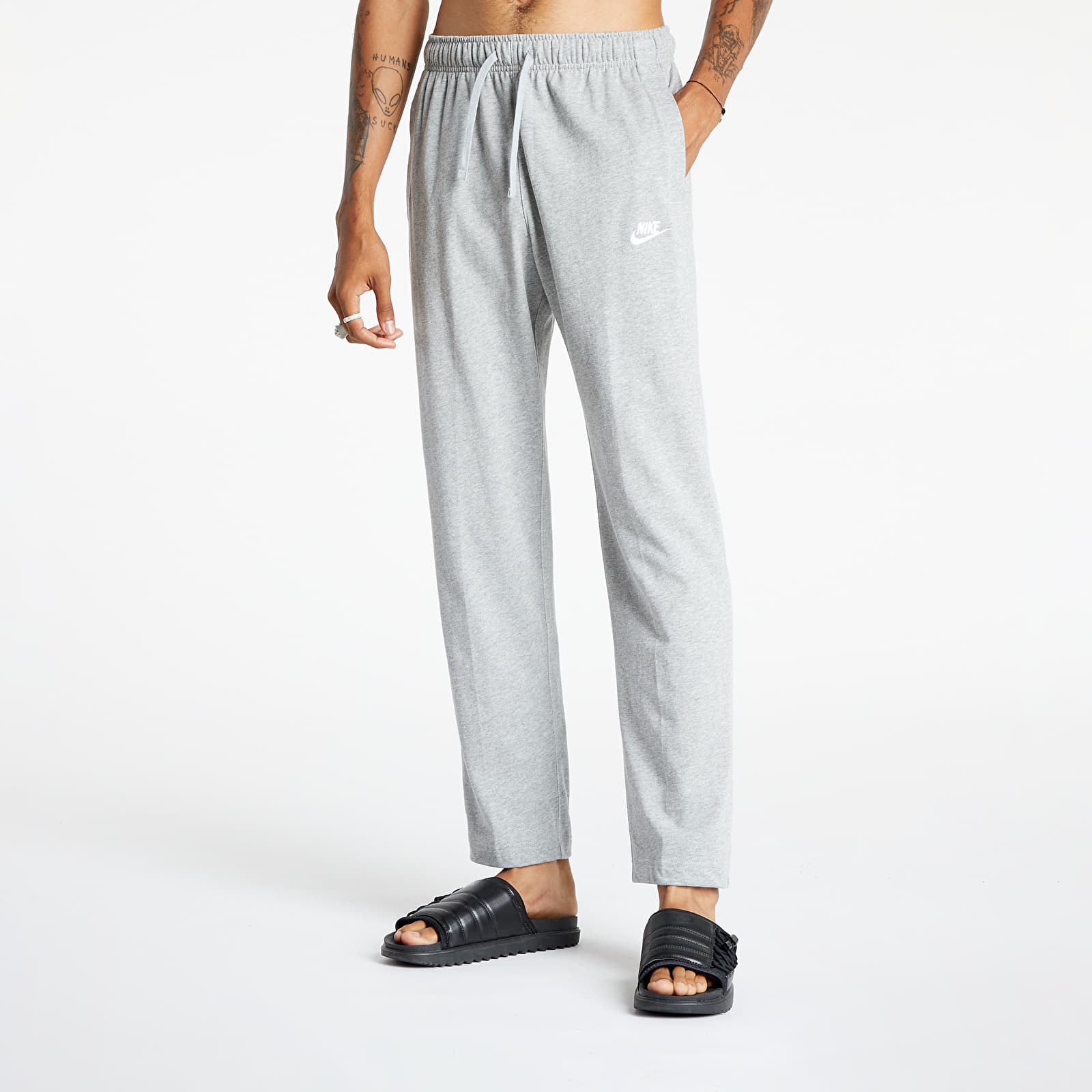 Дънки и панталони Nike Sportswear Club Fleece Men’s Jersey Pants Dk Grey Heather/ White 802990