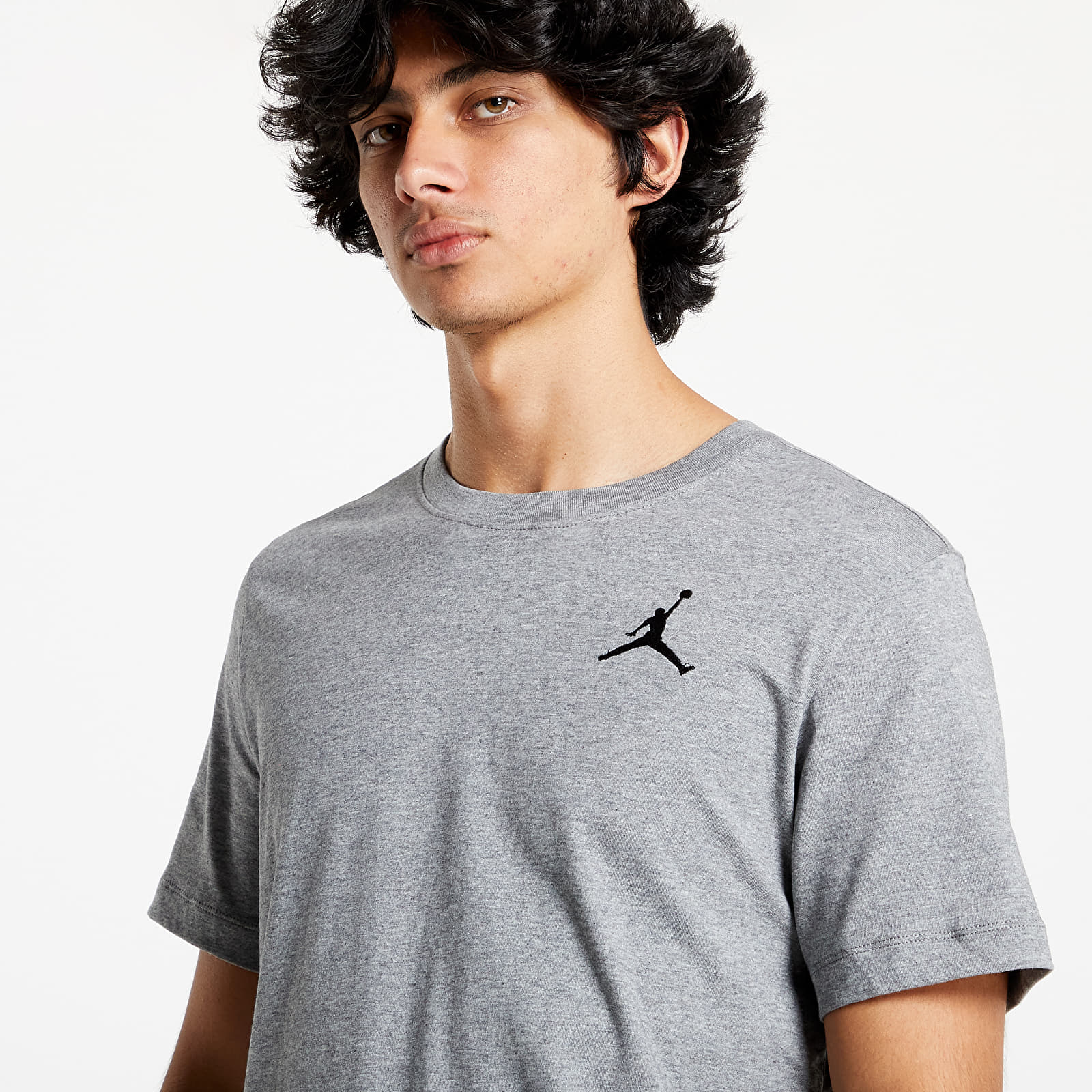Тениски Jordan Jumpman Men’s Short-Sleeve T-Shirt Carbon Heather/ Black 808114