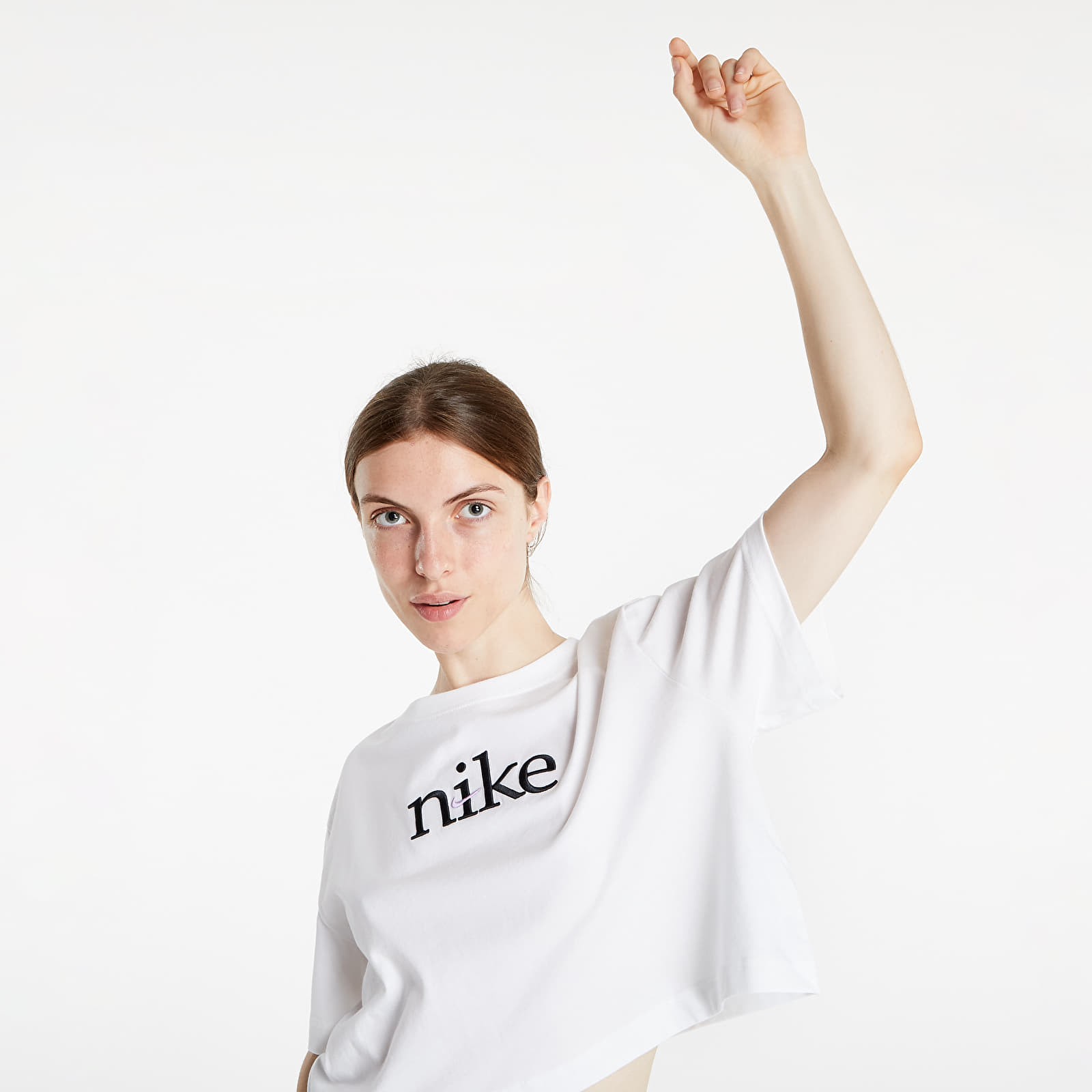 Тениски Nike Sportswear Women’s Short-Sleeve Crop Top White 812368