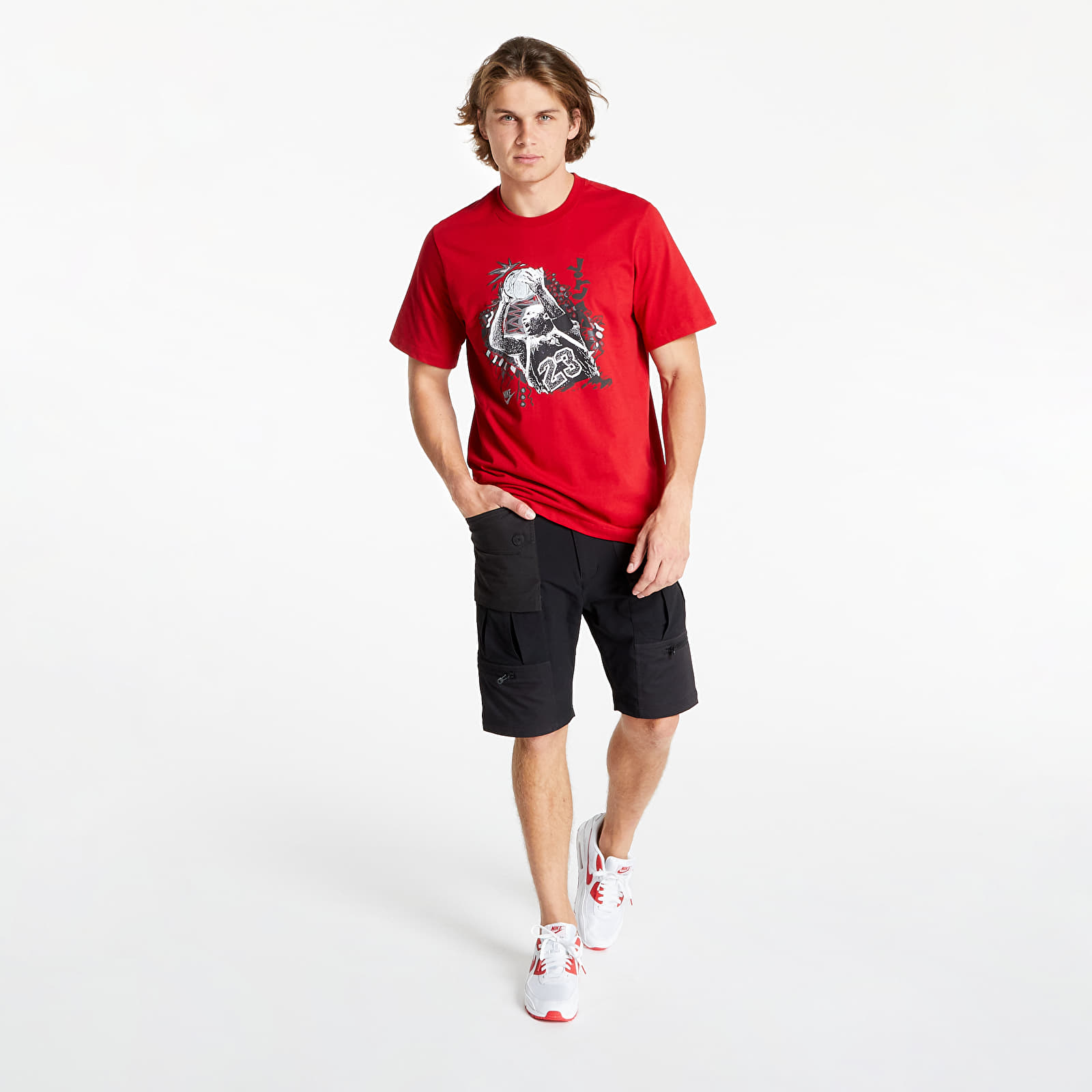 Тениски Jordan Vintage Men’s Graphic T-Shirt Gym Red 813463