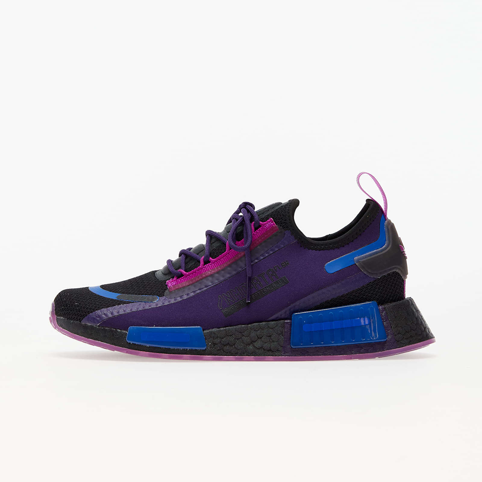 Дамски кецове и обувки adidas NMD_R1 Spectoo W Core Black/ Dark Purple/ Bold Blue 837583