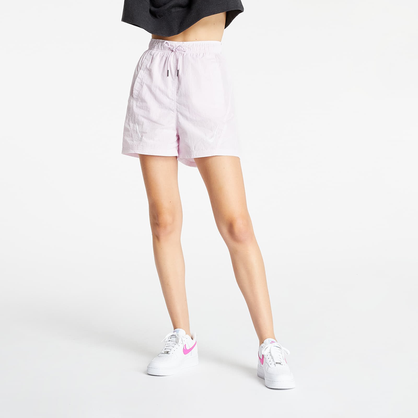 Къси панталони Nike Sportswear Swoosh W Shorts Regal Pink/ White/ White 867244