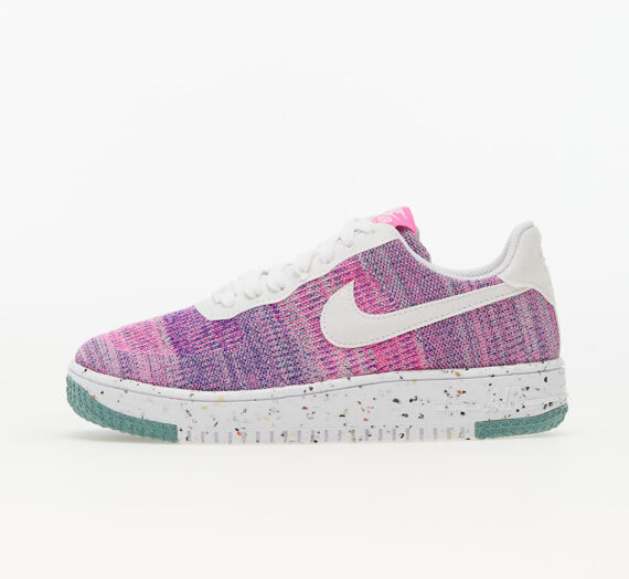 Дамски кецове и обувки Nike Wmns Air Force 1 Crater Flyknit Fuschia Glow/ White – Pink Blast 945187