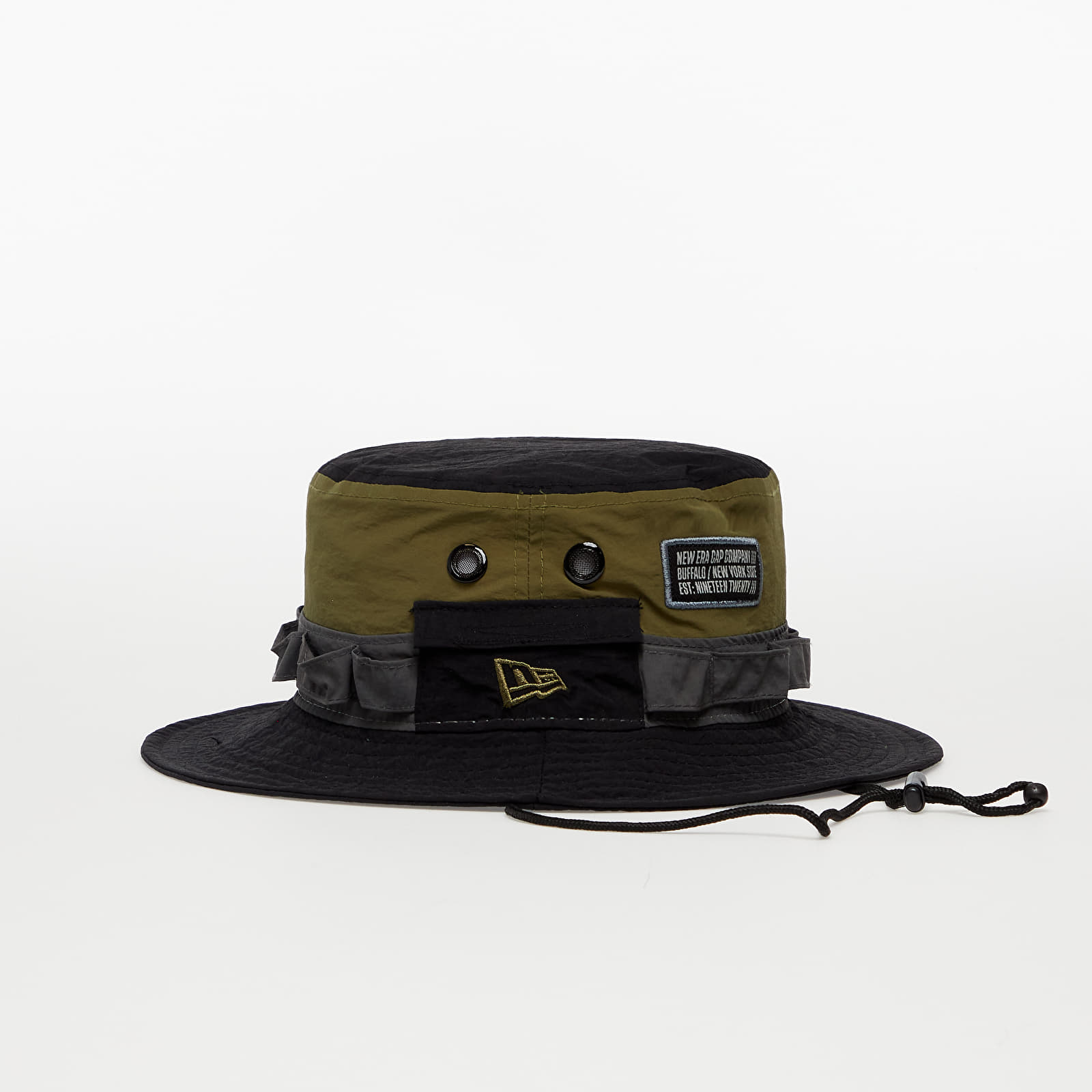 Бъкет шапки New Era Panelled Adventurer Hat Black 960172