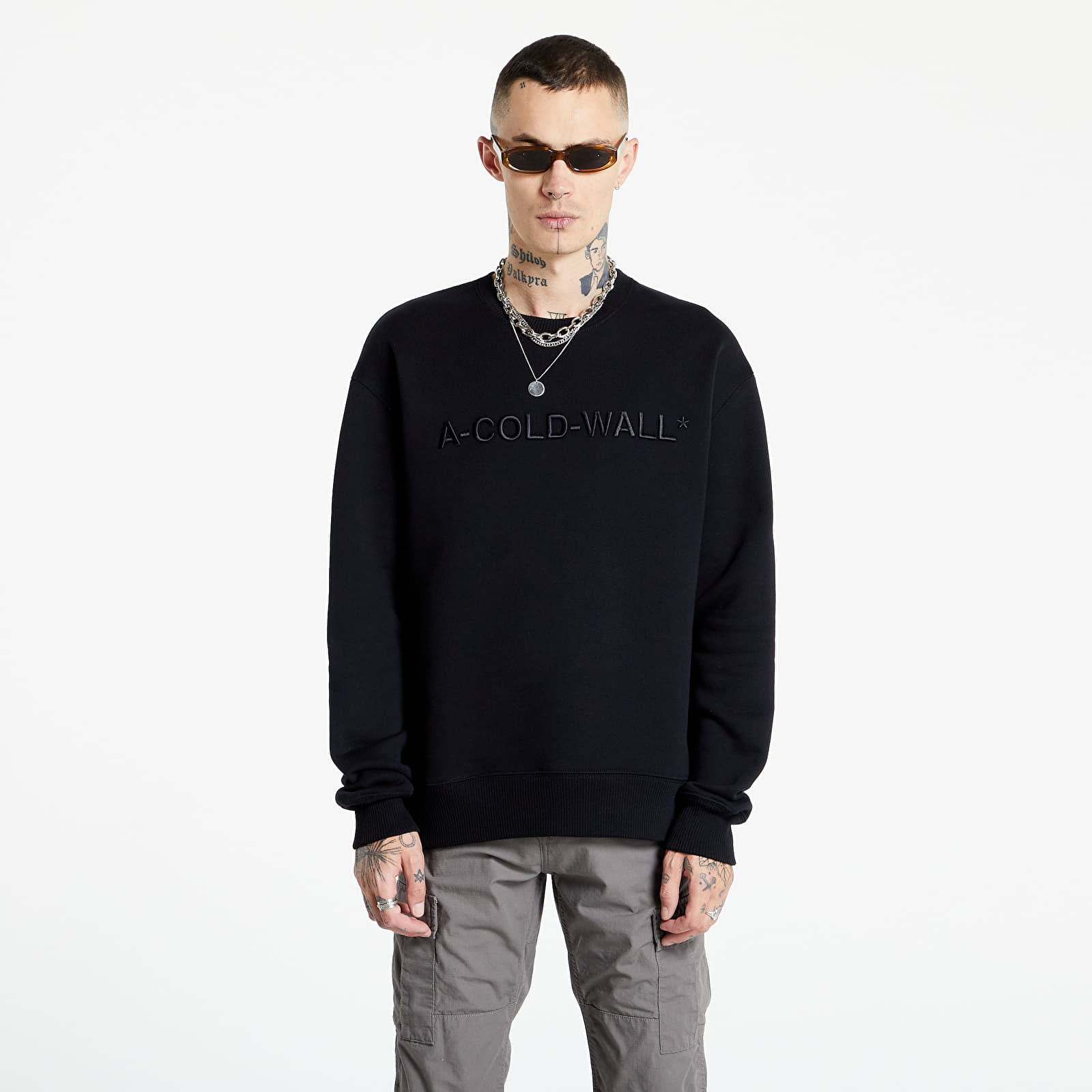 Суичъри и пуловери A-COLD-WALL* Logo Sweatshirt Black 986692
