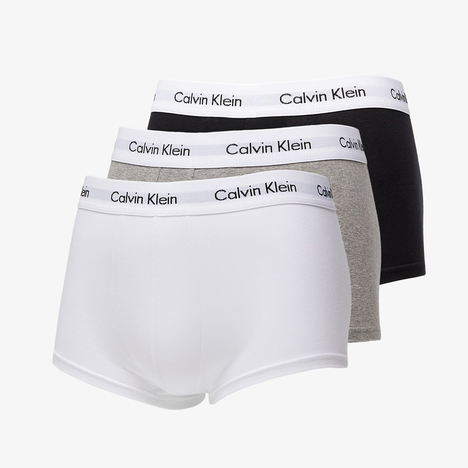 Боксерки Calvin Klein Low Rise Trunks 3 Pack Black/ White/ Grey 99465
