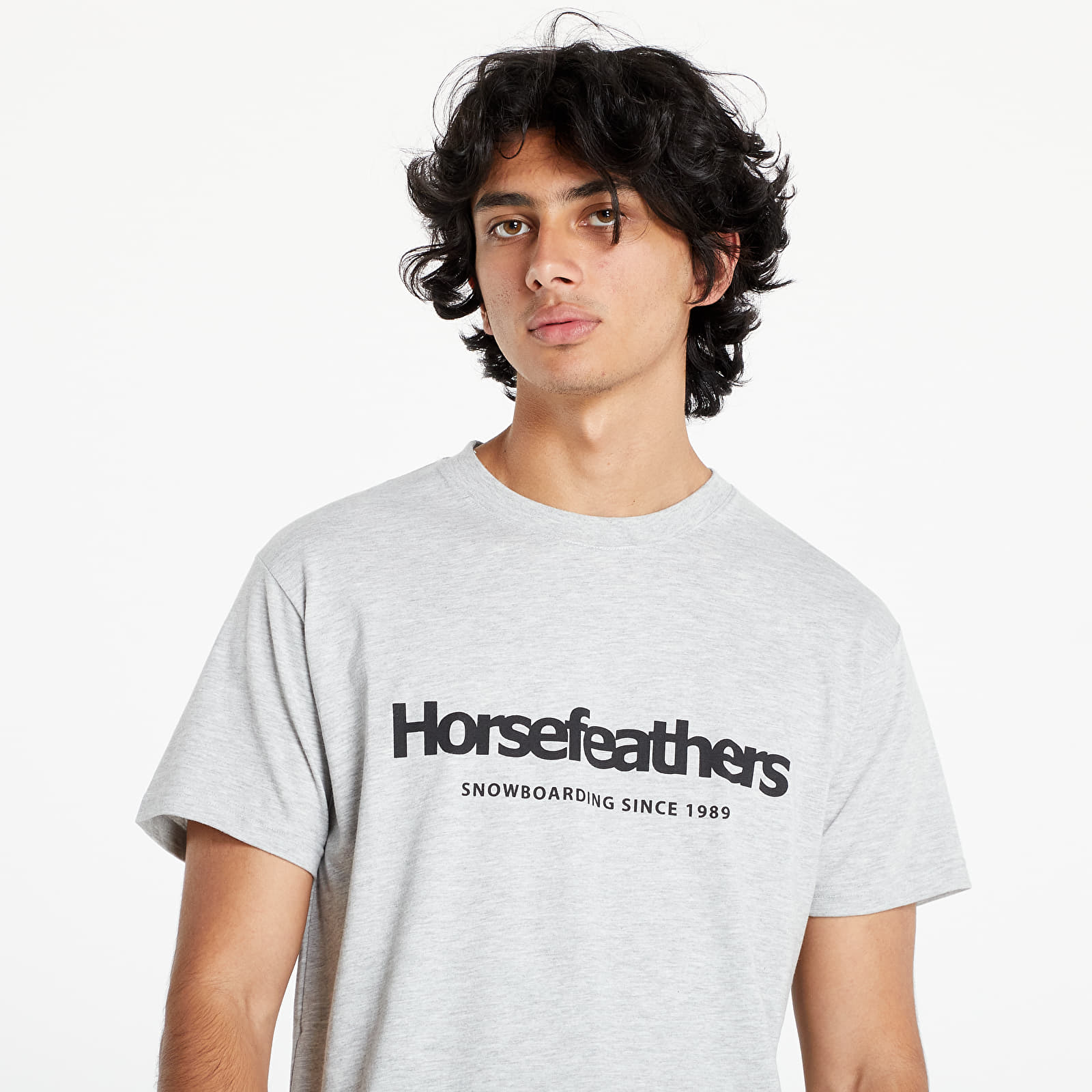 Тениски Horsefeathers Quarter T-Shirt Ash 1005121