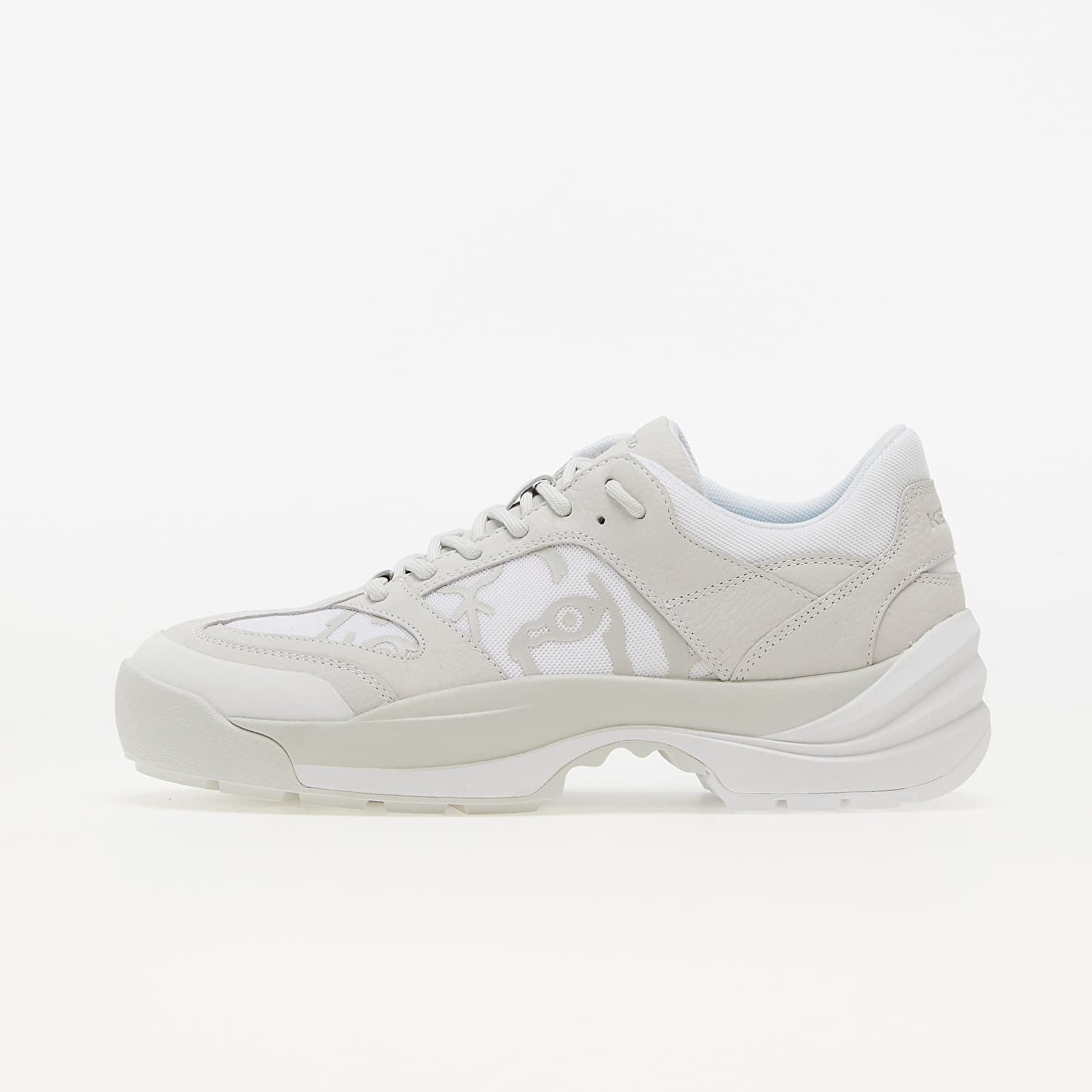Мъжки кецове и обувки Kenzo Work Low Top Sneaker White 1070593