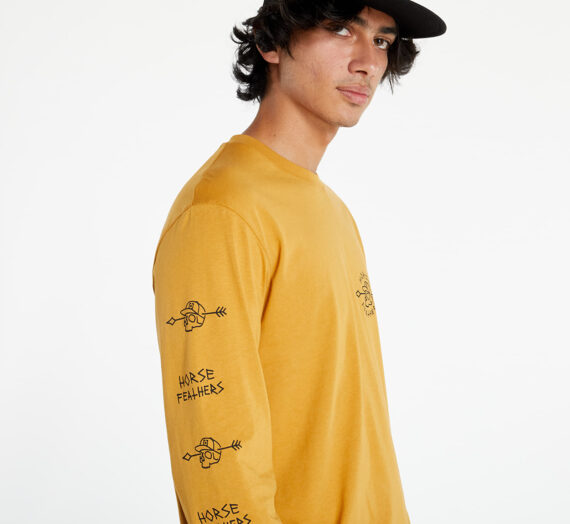 Тениски Horsefeathers Shaft Ls T-Shirt Spruce Yellow 1073227
