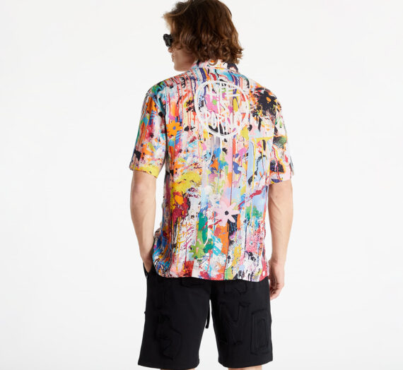 Ризи LIFE IS PORNO Flowers Hawaii Shirt Multicolor 1119682