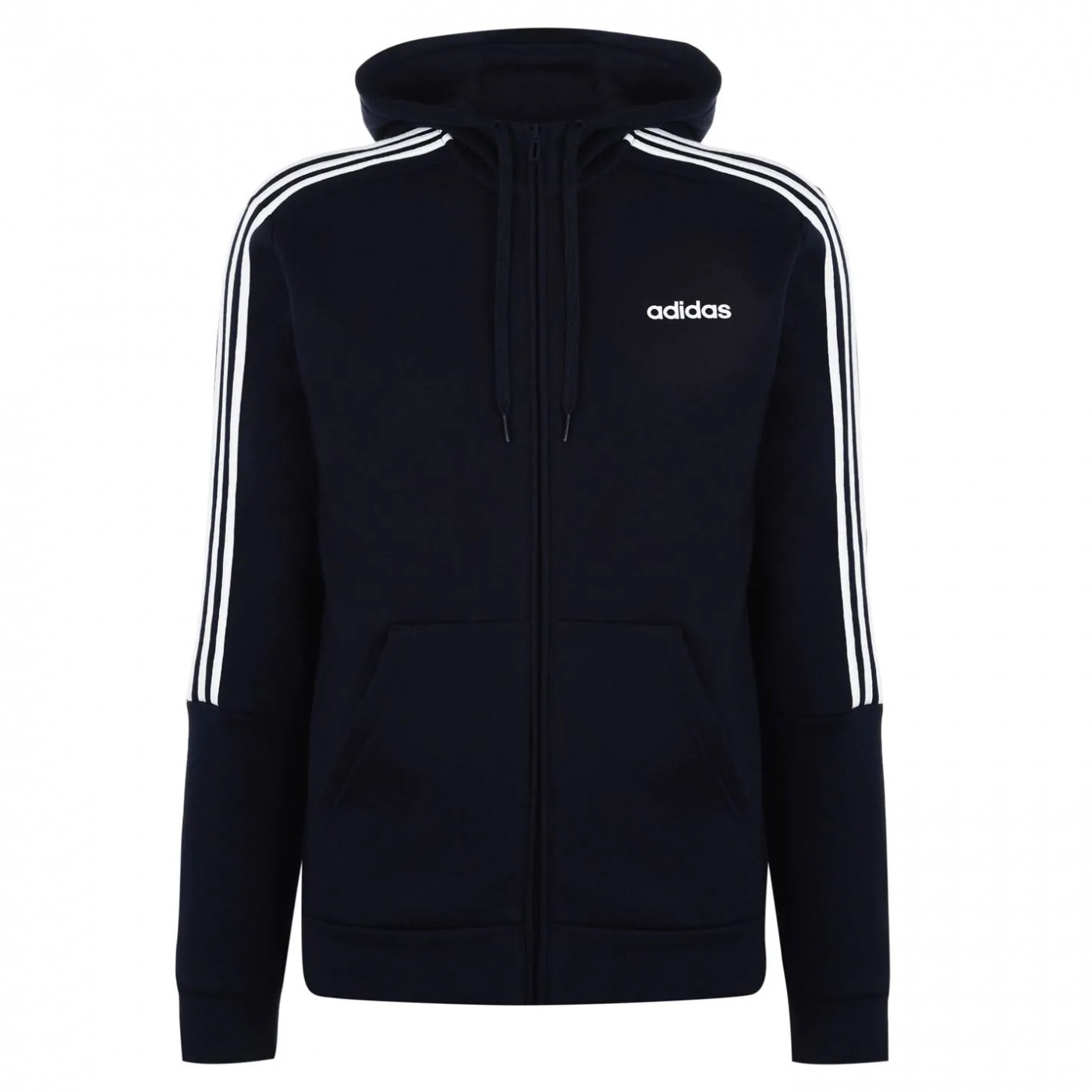 Мъже  Мъжко облекло  Суичъри  Суичъри с цип Adidas Essentials Fleece 3-Stripes Full-Zip Hoodie Mens 155301-1301517