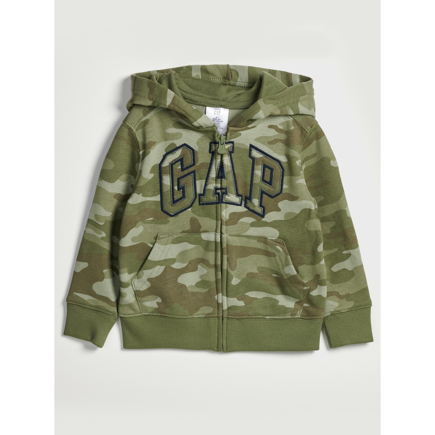 Деца  Облекло за момчета  Суичъри  Суичъри с цип GAP Children’s camouflage sweatshirt with logo 1693865-8634676