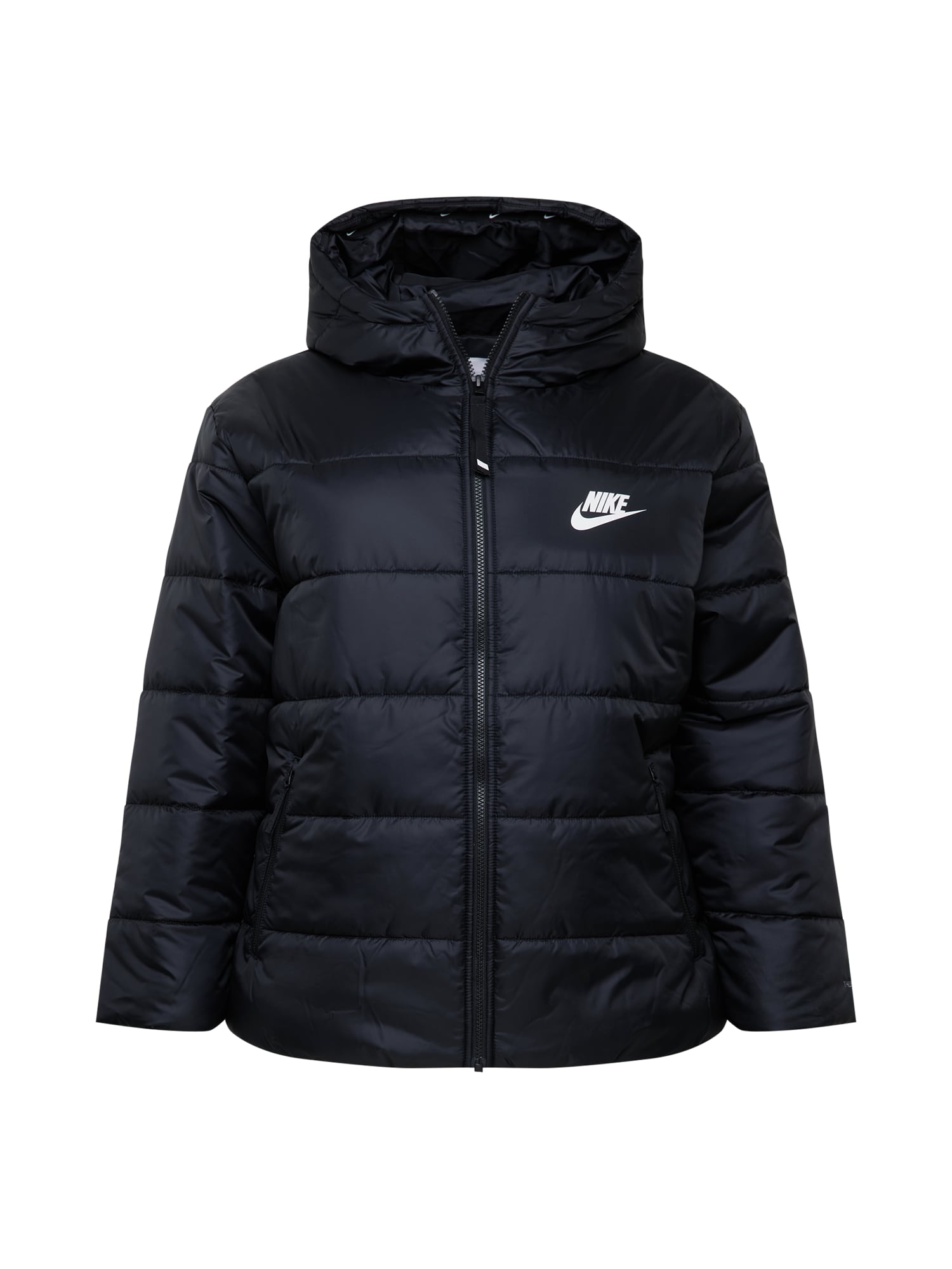 Nike Sportswear Зимно яке  черно / бяло 46909889