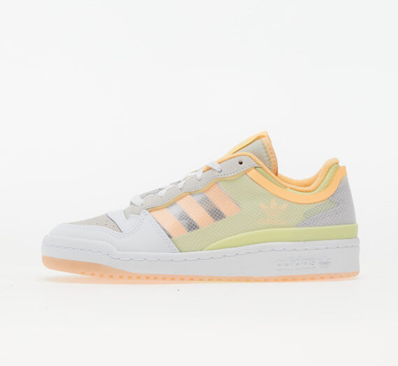 Дамски кецове и обувки adidas Forum Low TT W Ftw White/ Yellow Tint/ Active Orange 656011